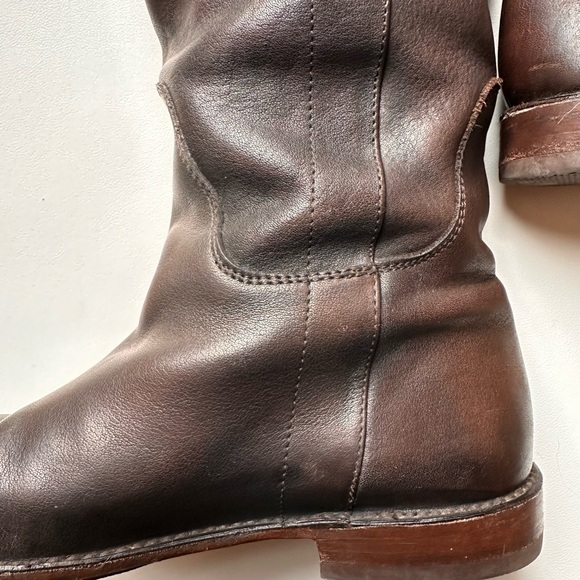 Women’s Brown Frye Riding Boots SIze 7.5 - Picture 6 of 10